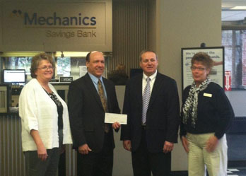 Catholic Charities Maine Receives $2,500 donation from Mechanics Savings for Independent Support Services Program
